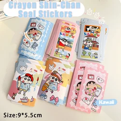 20PCS Anime Crayon Shin-Chan Labels Sealing Sticky Stickers 9cm Cute Cartoon Sticker Stationery Supply Kids Toys Gifts