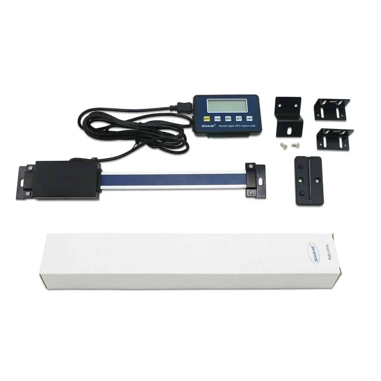 0-150mm Digital Scales Remote Digital Table Readout Scale For Bridgeport Mill Lathe Linear Ruler With Base