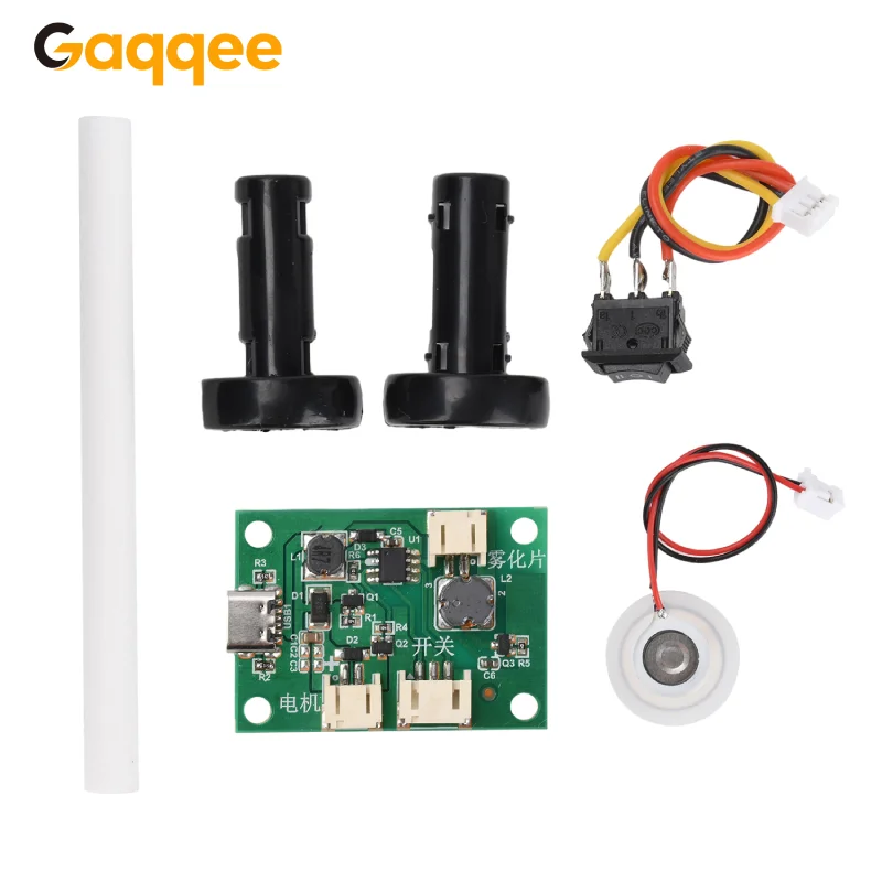 DC 5V Single Spray Fan Humidifier Module Atomization Control Board Ultrasonic Atomization Drive Board  Type C 1.5-2W