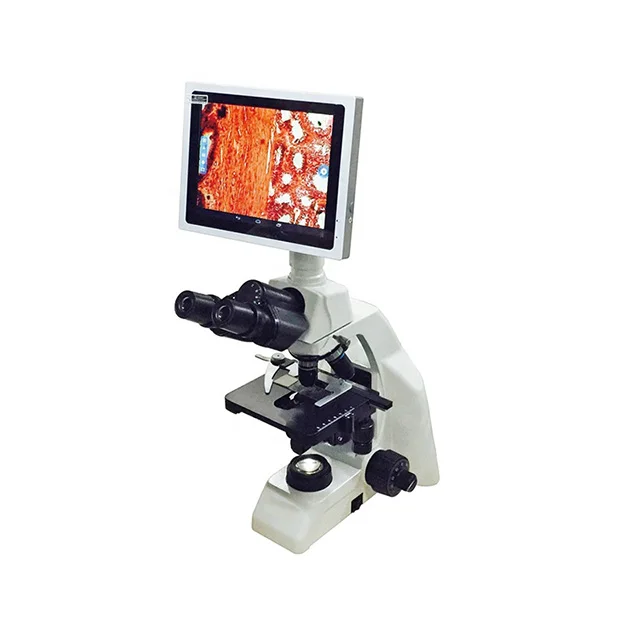 China Hot-selling Microscope LCD Digital Biological Microscope DM-125 for Lab and Hospital