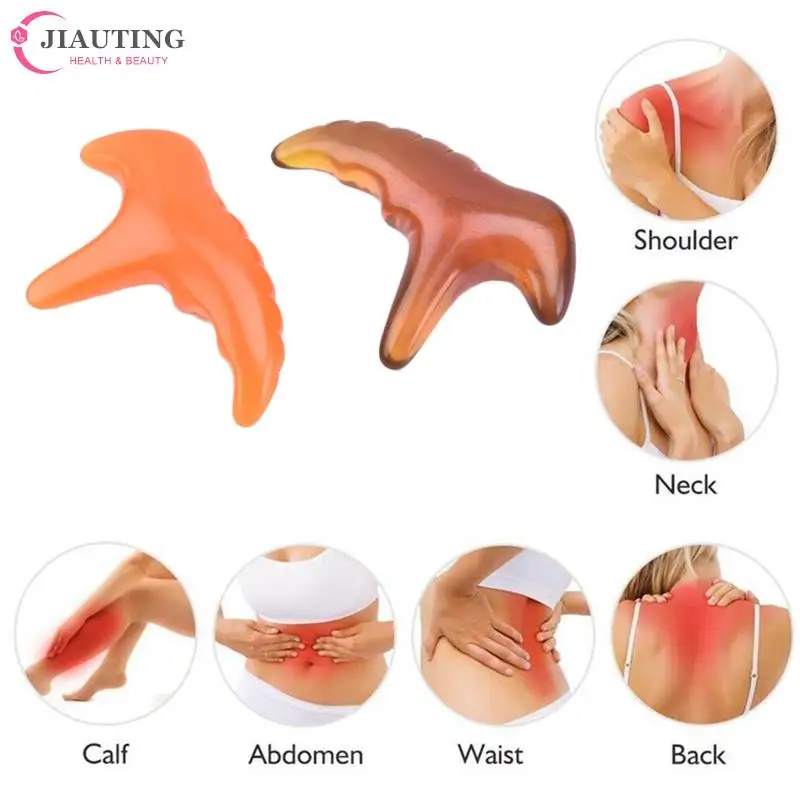 

1PCS Beeswax Resin Massager Cone Needle Reflexology Massage Tool Foot Shoulder Back Neck Point Stick Body Massage Tools
