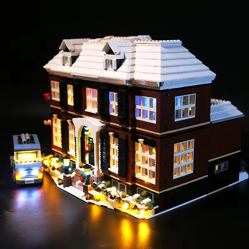 RC DIY LED Light Kit For LEGO 21330 Home Alone House Building Block Set ( Only LED Light,Without Blocks Model)