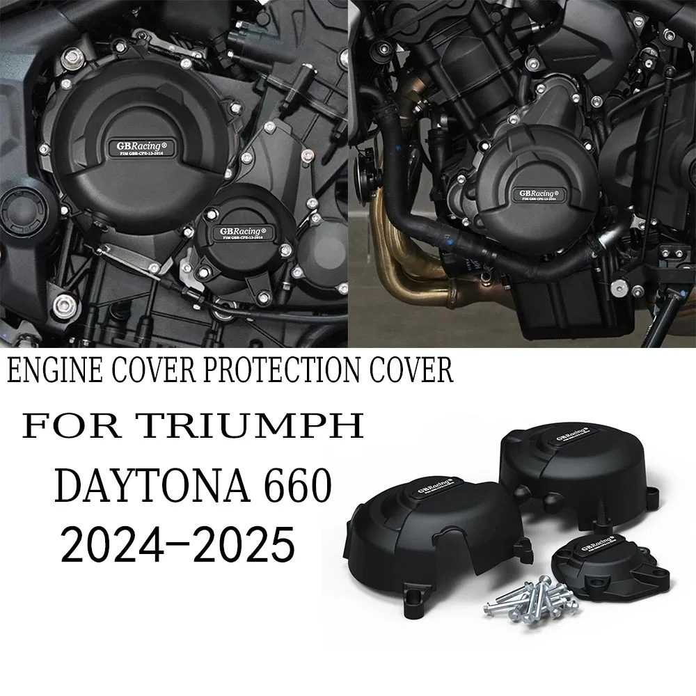 

Защитный кожух двигателя GB Racing для мотоцикла TRIUMPH Daytona 660 2024-2025, устройство защиты при падении, защита двигателя