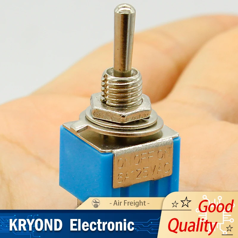 

5 шт. 3-позиционный миниатюрный миниатюрный тумблер 2P2T DPDT ON-OFF-ON, акция