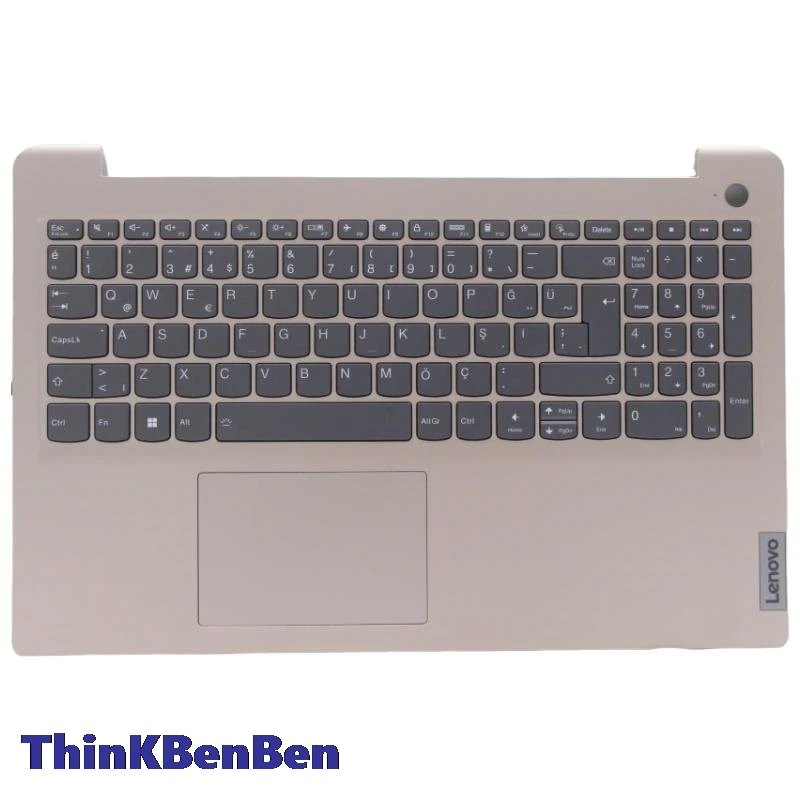 

TR Turkish Sand Pink Keyboard Upper Case Palmrest Shell Cover For Lenovo Ideapad 3 15 15ADA6 15ACL6 15ITL6 5CB1B69029