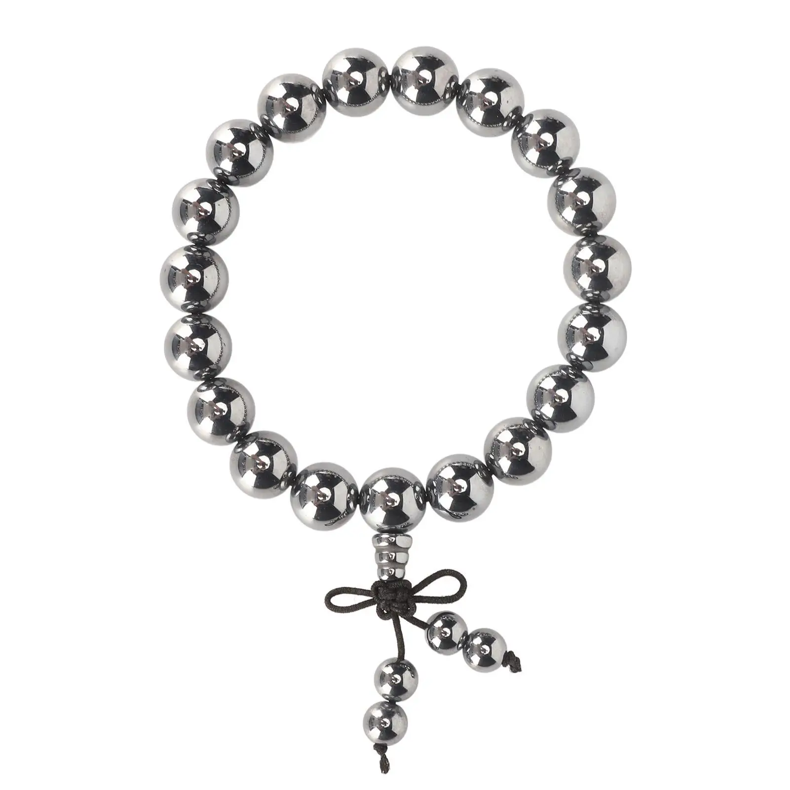 

Elegant Terahertz Buddha Bead Bracelet Flexible Stress Relief Jewelry for yoga for men Women Fashionable Design