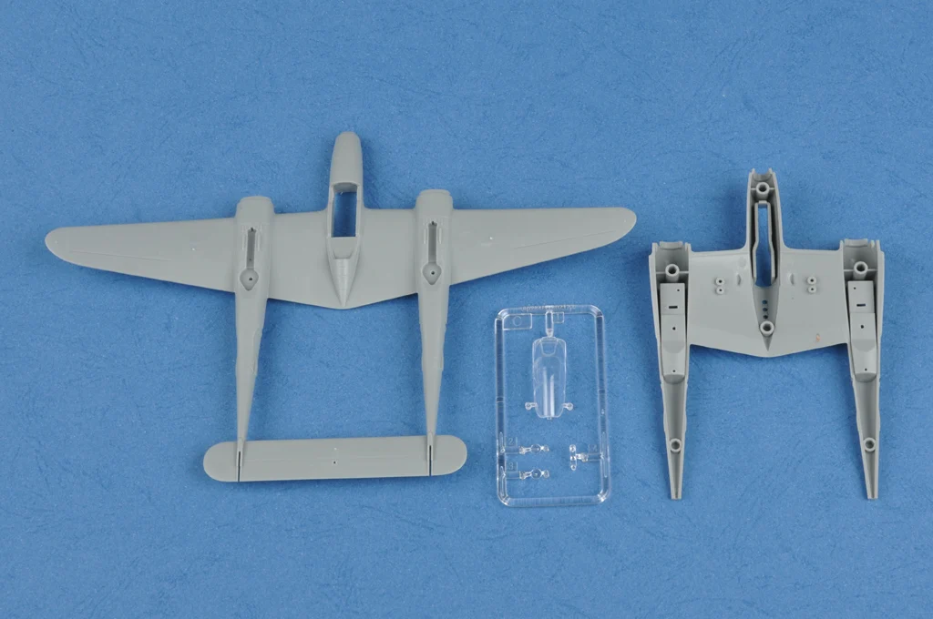 Hobbyboss 80284 1/72 Schaal Lockheed P-38 L-5-L0 Bliksemvechter Model Verzamelbare Speelgoed Plastic Assemblage Gebouw Modelbouwpakket