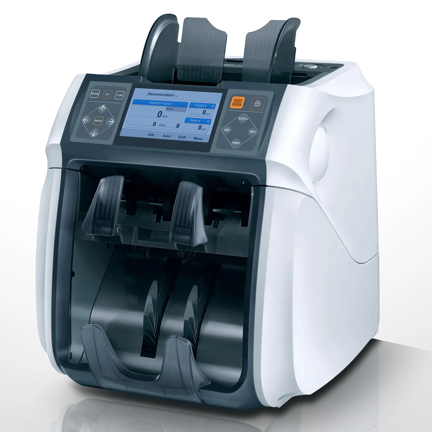 Accurate Counting Money Counting Machine Bill Counter Grey Money Counting