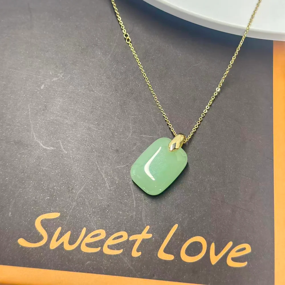 الجديد متعدد الاستخدامات الراقية قطرة الشكل قلادة قلادة المرأة الخفيفة الفاخرة المتخصصة الملحقات مبيعات المصنع مباشرة #5