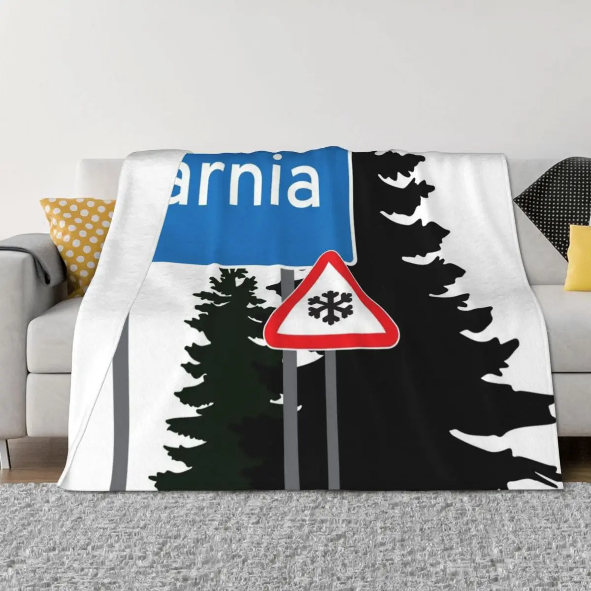 

Narnia traffic Throw Blanket manga Luxury Brand Quilt Blankets