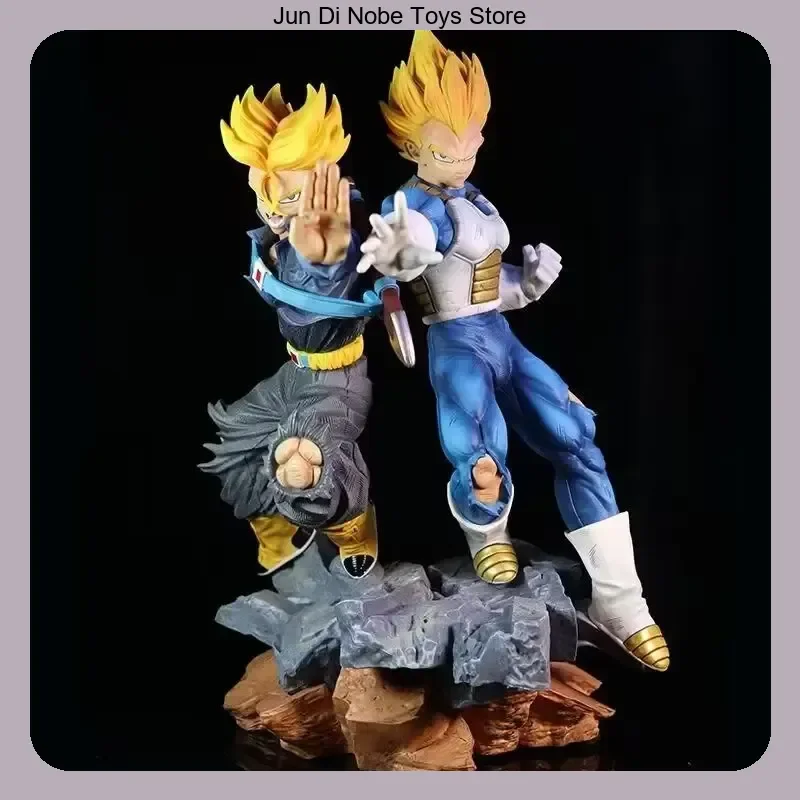 

Фигурка Вегеты и Транка из Dragon Ball, 33 см, аниме-статуэтка, коллекционная модель, украшение для рабочего стола, игрушка