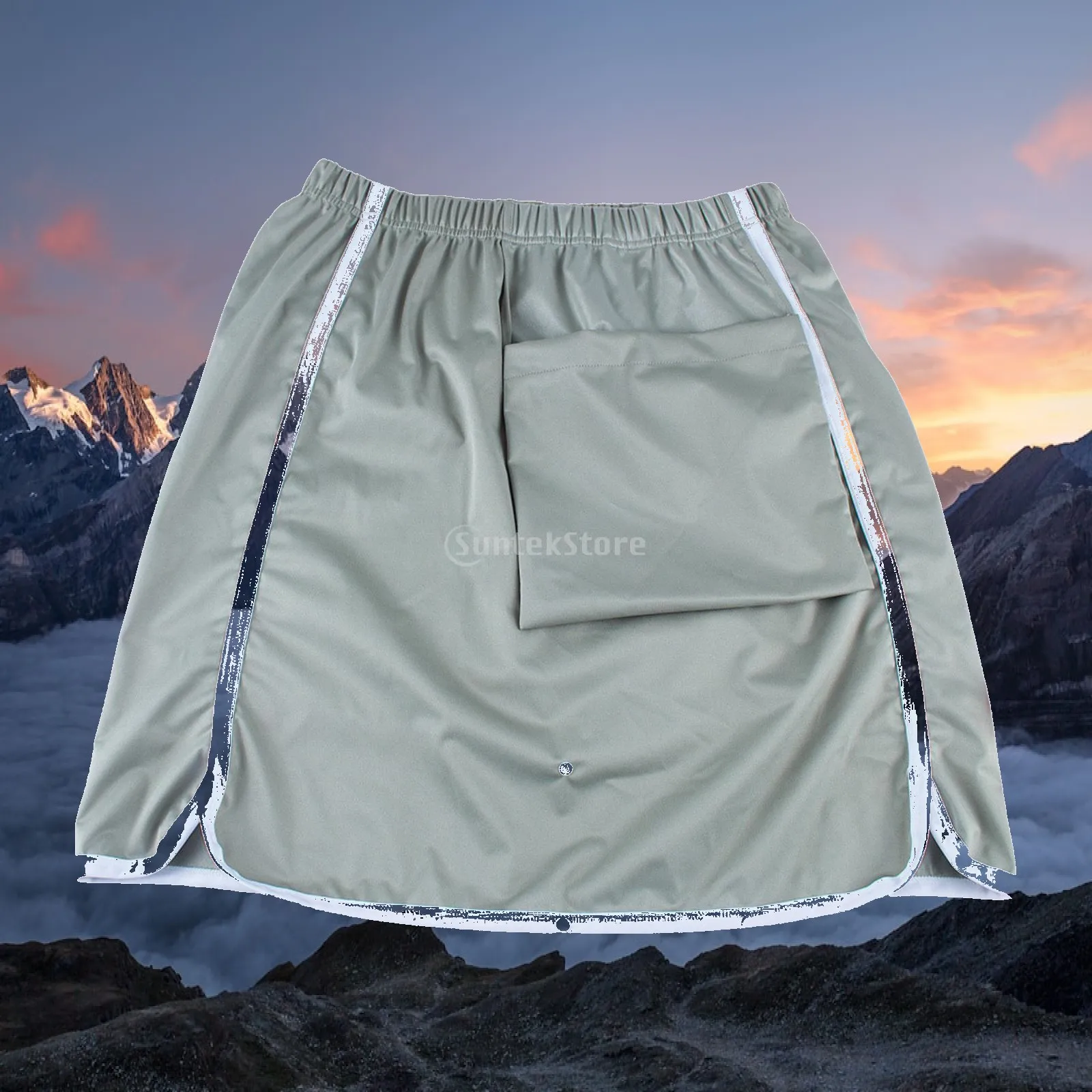 Leakproof Adults Diaper Skirt Polyester Incontinence Underpants Reusable Wearable Pad for Men and Women Home