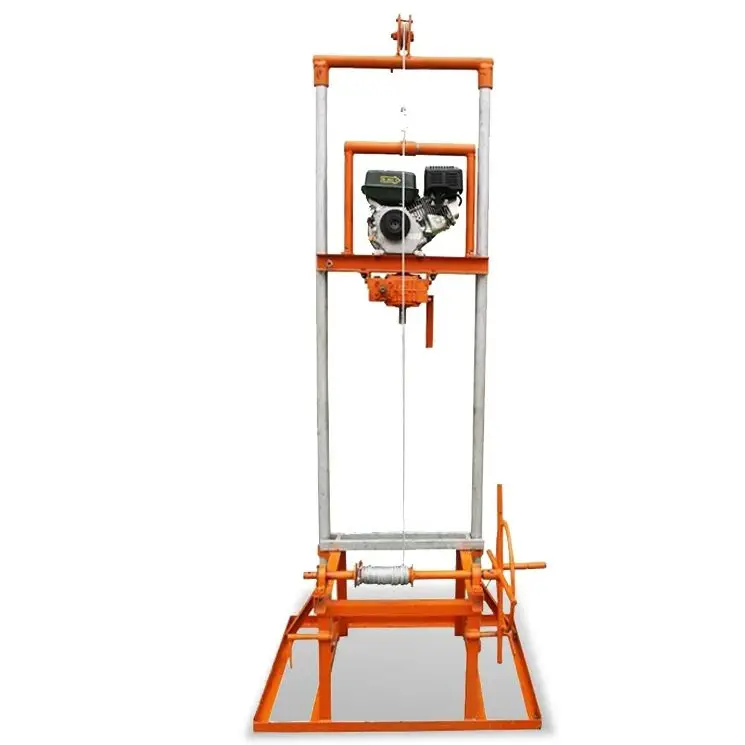 

Customized Light Small Water Well Drilling Rig Portable Petrol Powered 80m Borehole Drilling Machine Hot Sale