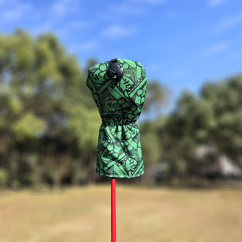 Kings and queens knights Golf Club Wood Headcovers Driver Fairway Woods Hybrid Cover Golf club head protective sleeve