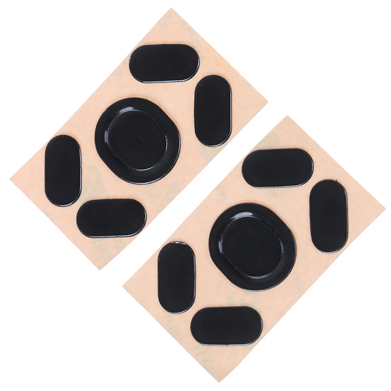 1/2/3 Sets 0.6mm Mice Feet Mouse Skates Pads Replacement For Logitech G102/G203/G PRO Gaming Mouse Black