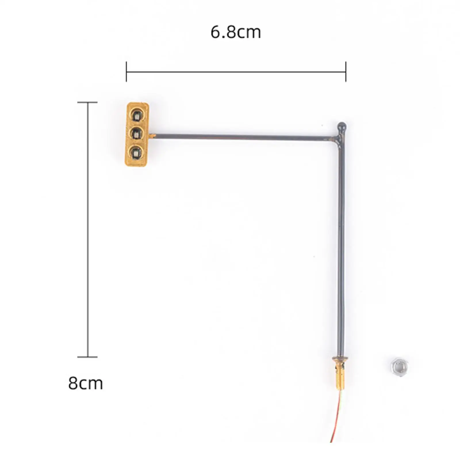 Modelspoor Treinlamp Lantaarnpaallamp DIY Accessoires Verlichting voor straat