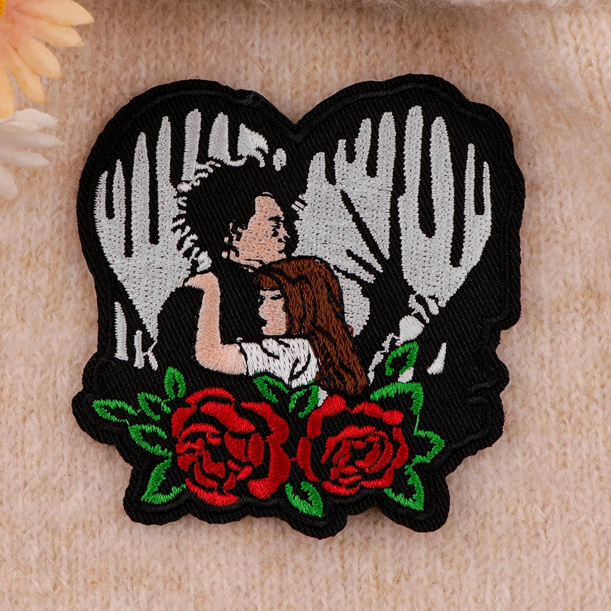 Halloween Horror Movie Embroidered Patches DIY Iron On Patches For Clothing Jacket Backpack Badge Costume Accessories Halloween view 4