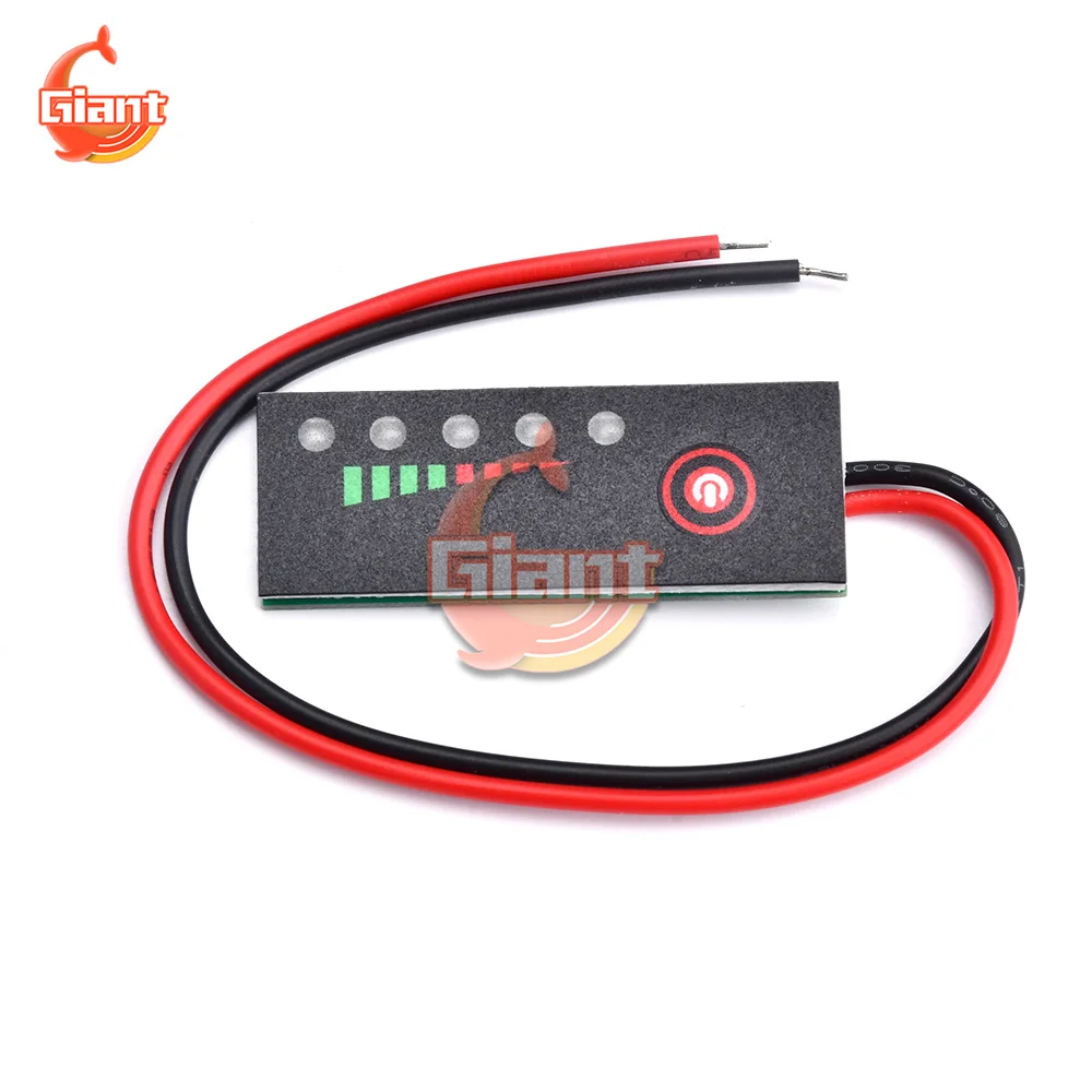 BMS 1S 2S 3S 4S 5S 6S litio LiFePO4 Test di capacità della batteria indicatore di livello di potenza Display a LED per carica di utensili elettrici