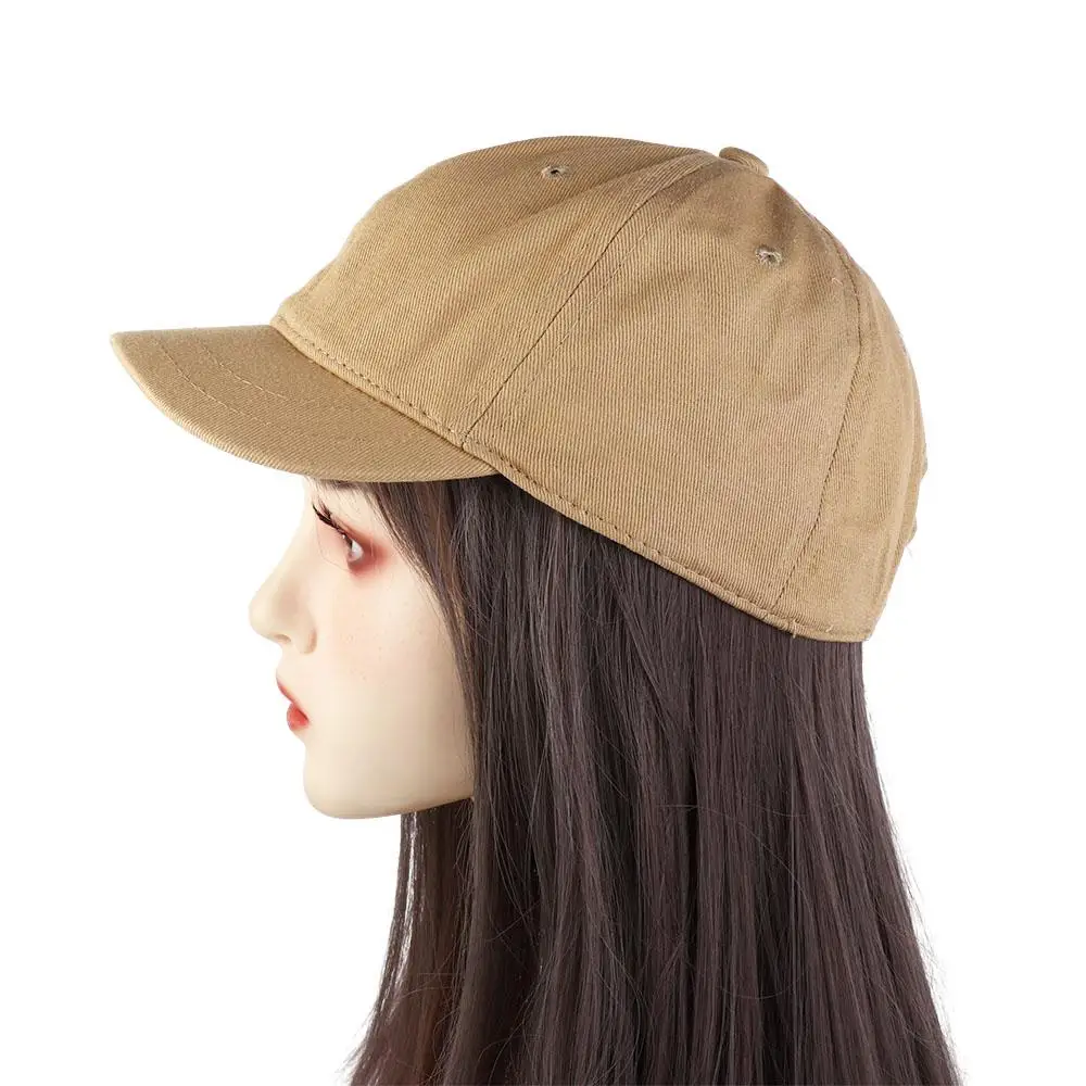 

Simple Cotton Snapback Sun Hats Unisex Golf Hat Men Baseball Caps Short Brim Baseball Caps Solid Color Caps Women Baseball Caps