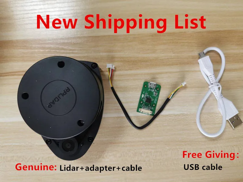Slamtec RPLIDAR A1 2D 360 degree 12 meters scanning radius lidar sensor A1M8 scanner for robot navigates and avoids obstacles