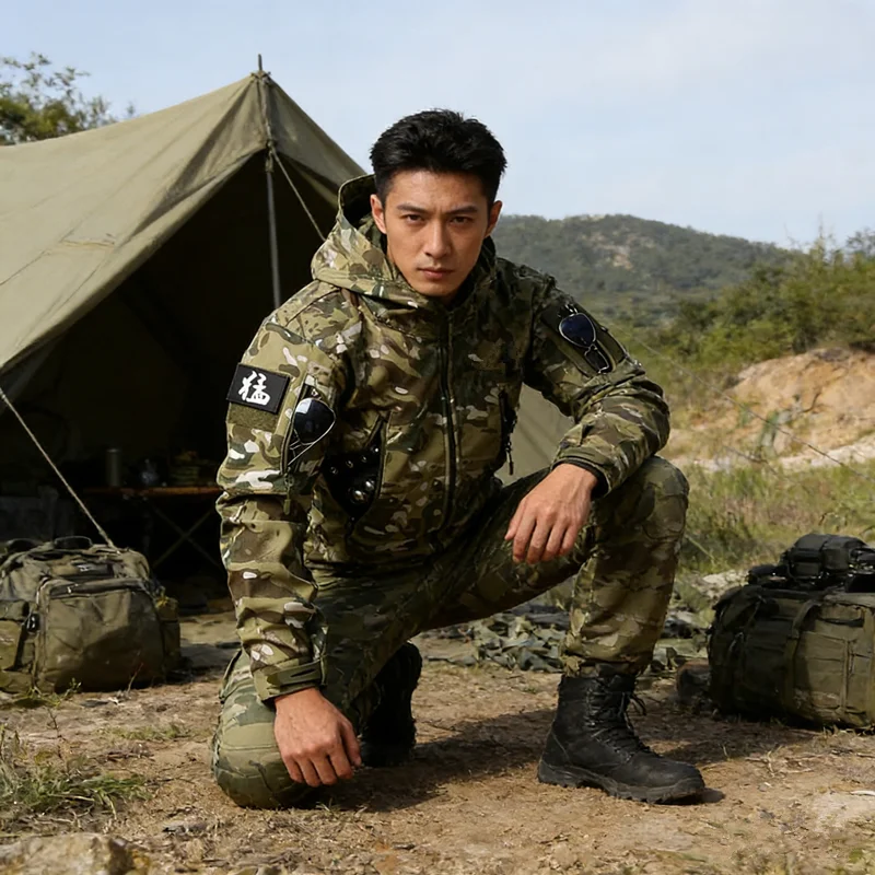 

Мужская демисезонная куртка-софтшелл из ткани Sharkskin с множеством карманов, ветрозащитная, утепленная, для активного отдыха, размеры 5XL, 6XL