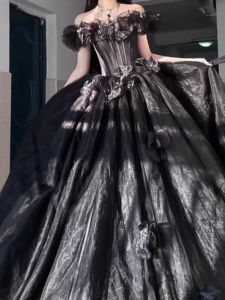 

Ele Bla-oulder Evening Gown for Women Suitable for Year-End Par Adult Ceremony Host Long Dr Sensation