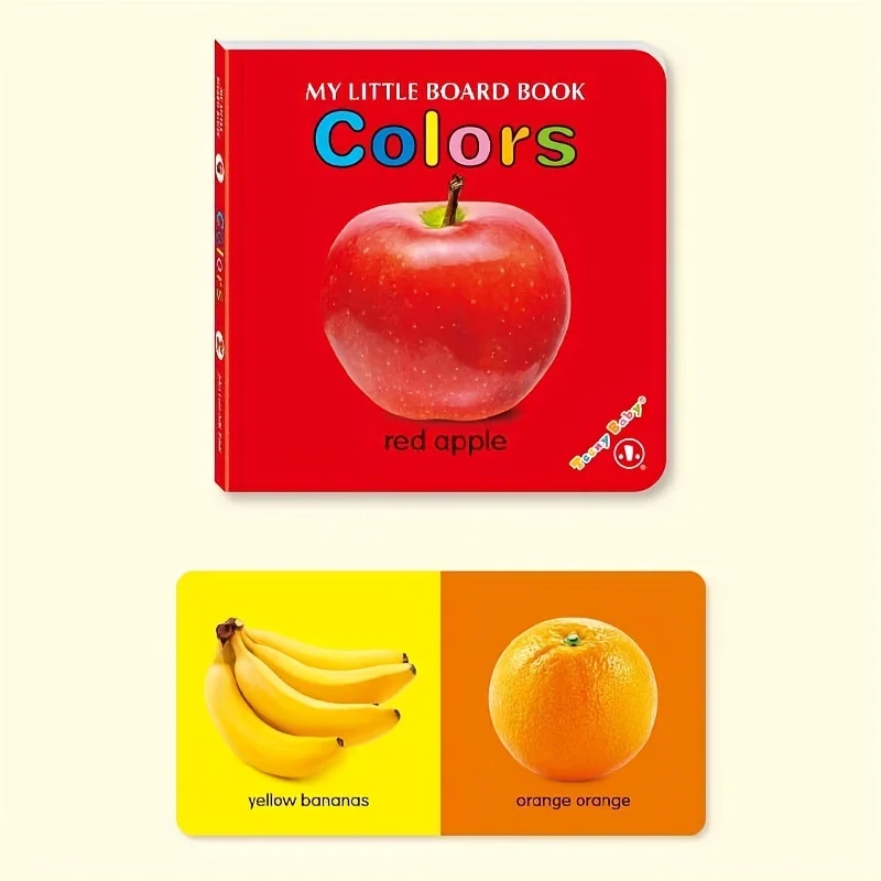 Colorful Baby Sensory Book Set 4