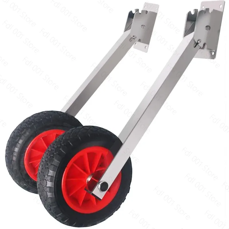 

Rubber Boat Small Trailer/fishing Boat Inflatable Aluminum Alloy Tail Wheel/assault Boat Special Tail Wheel