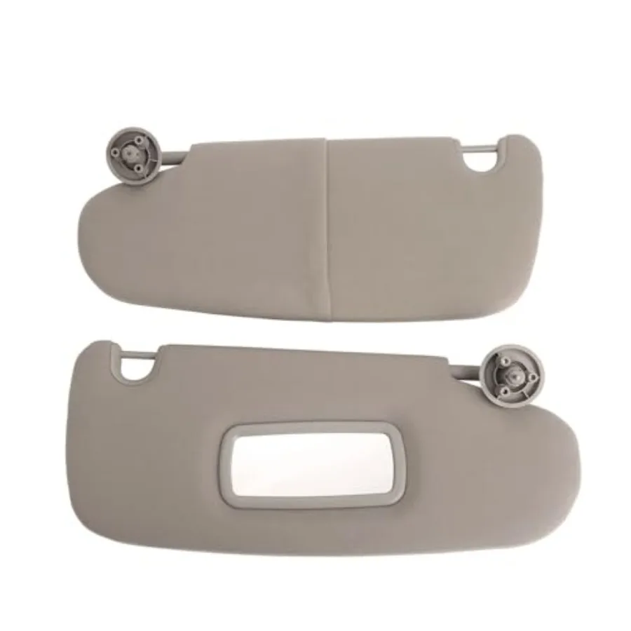 

Grey Left Driver And Right Passenger Side Sun Visor Without Sunroof Compatible With Dodge 2002 2003 2004 2005 2006 2007 2008 20