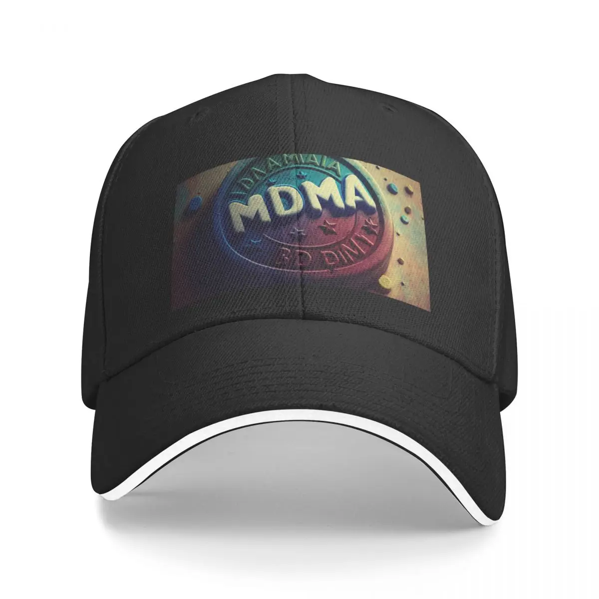 MDMA Digital Art Baseball Cap Fishing cap Custom Cap Men's Luxury Women's