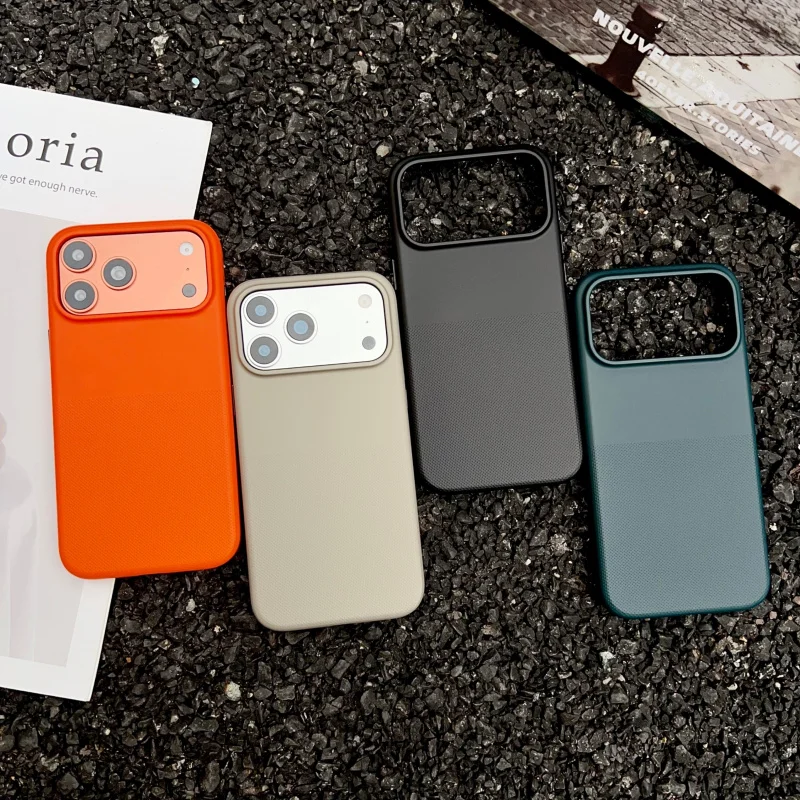 

Suitable for rock-sand texture casesiPhone17ProMaxiPhone Case16proNew anti-fall protective case