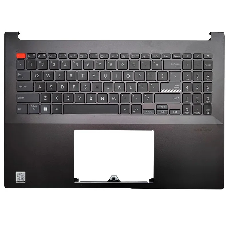 C  FOR Palmrest for ASUS Vivobook Pro 16X M7600Q X7600 N7600Z Keyboard US Black
