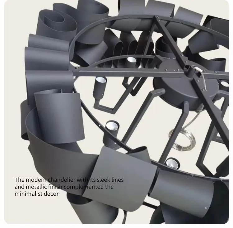 

Postmodern Luxury Living Room Pendant Light Design Sense Lighting Fixtures Villa Restaurant Minimalist E14 Art Pendant Light