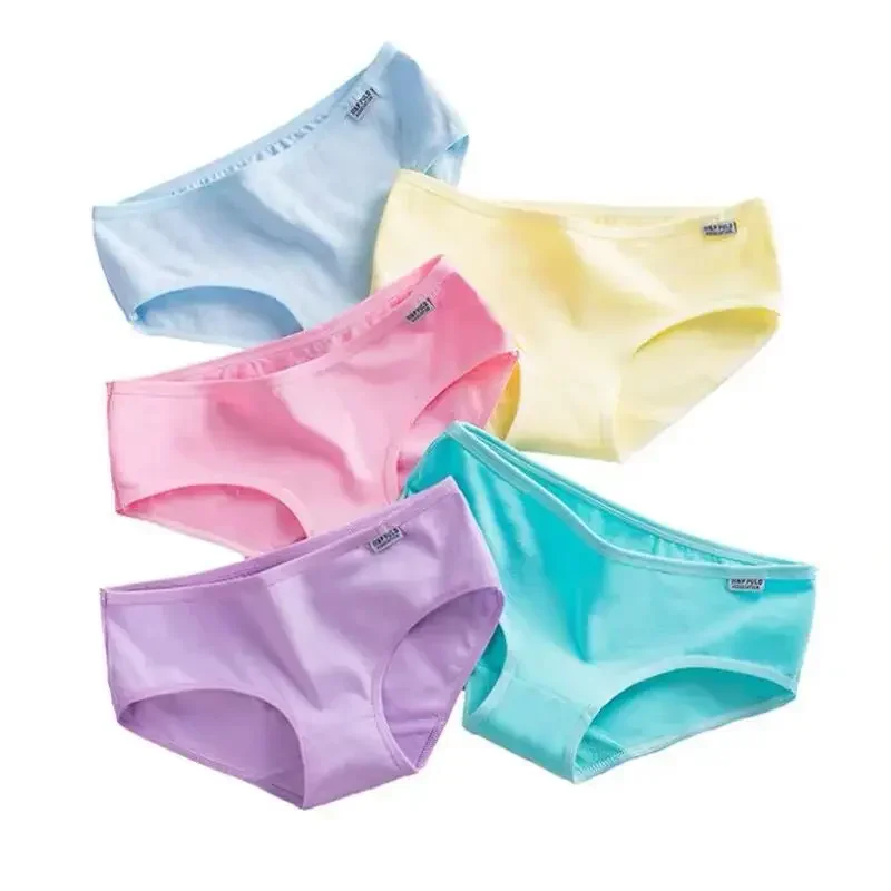 

10Pcs Sexy Women's Cotton Blend Panties Briefs Lingerie Shorts Underwear Thongs