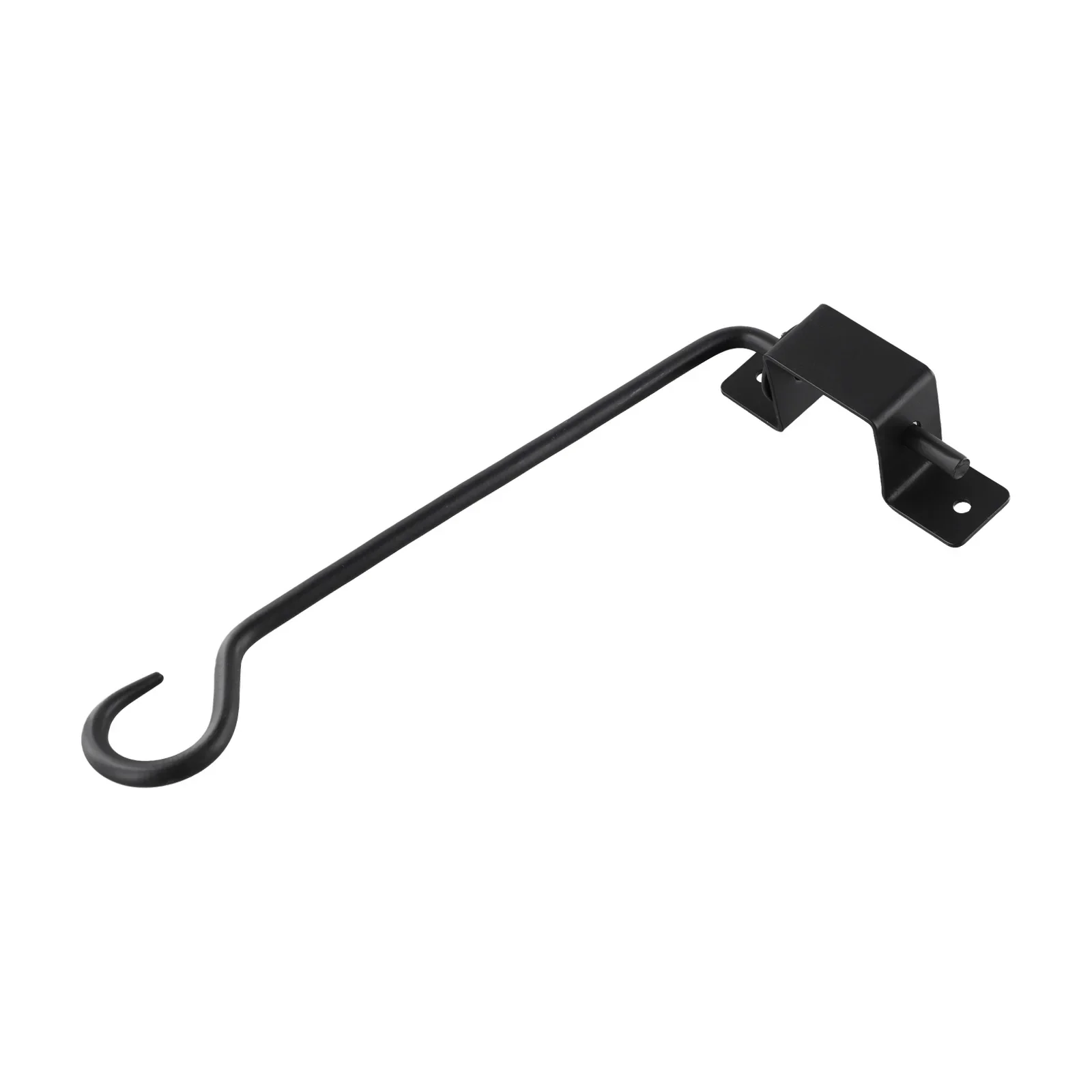 Metal Rotating Wall Hook Bracket for Hanging Lanterns and Garden Decorations with 45 180 Degree Adjustable Swivel Feature