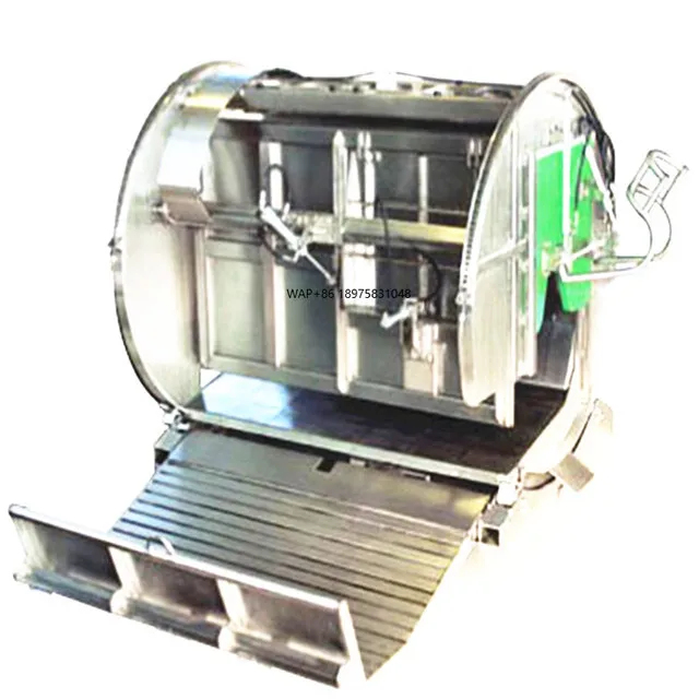 

Muslim Slaughterhouse Cattle Slaughterhouse Equipment Ritual Killing Box Cattle Slaughterhouse