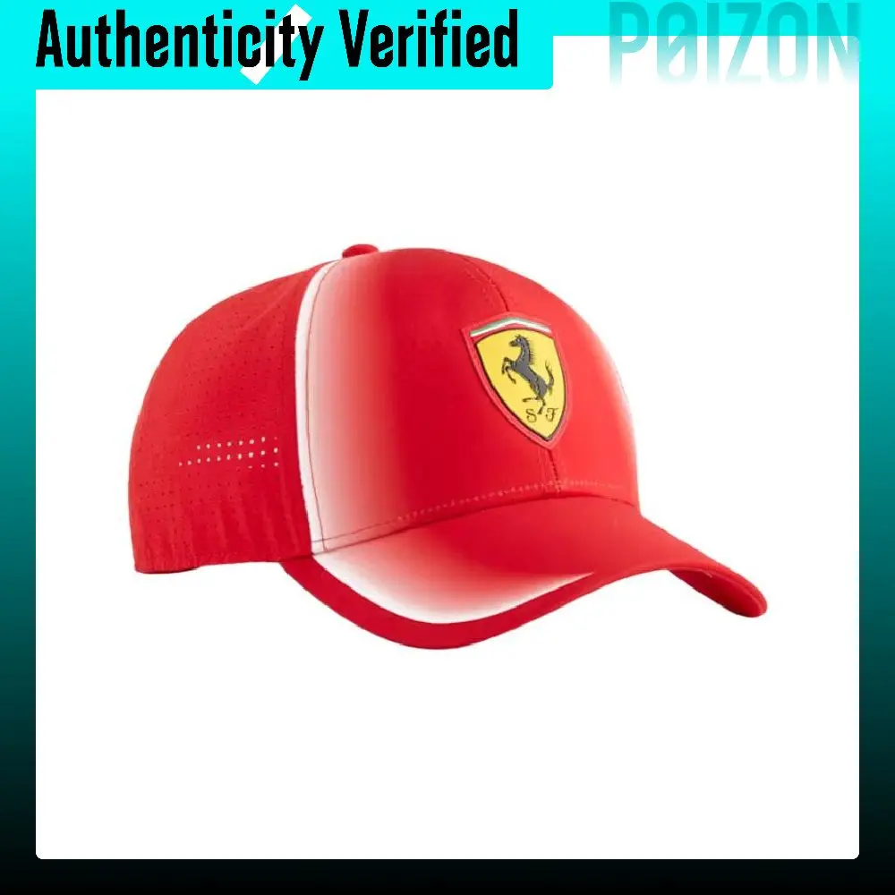 PUMA x Ferrari Polyester Baseball Caps Unisex Red 027100-01