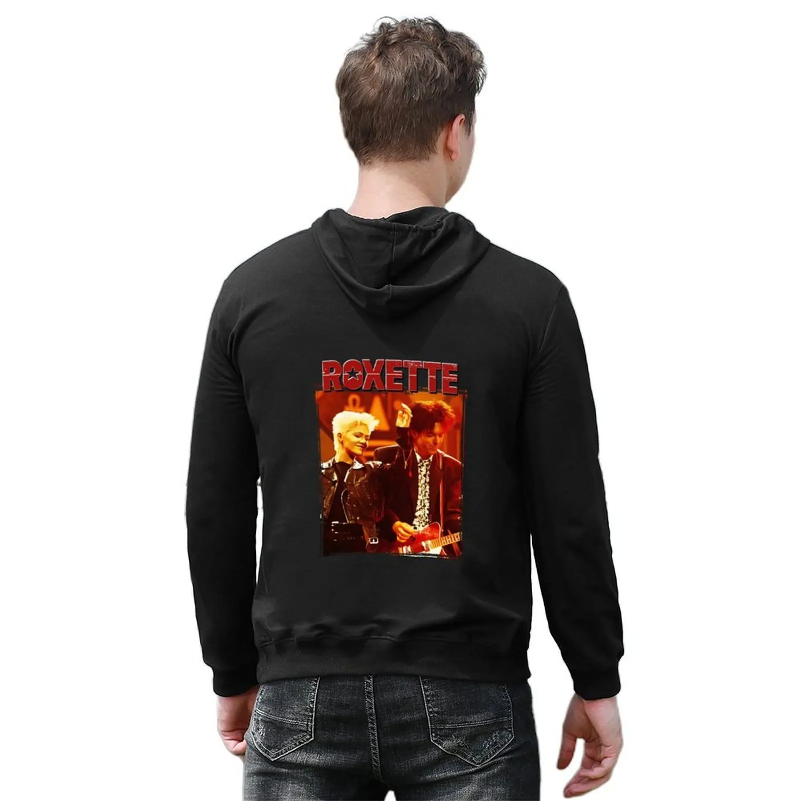 Roxette Hoodie autumn clothes mens designer clothes men's sweat-shirt set men wear new hoodies and sweatshirts
