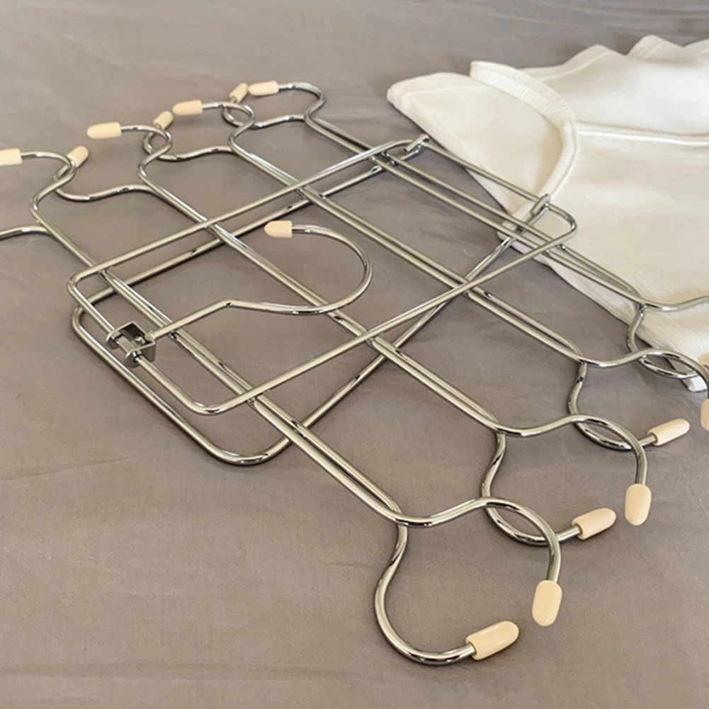 

Многослойный стальной органайзер для бюстгальтера, стабильный, прочный, нержавеющий для балкона в ванной комнате