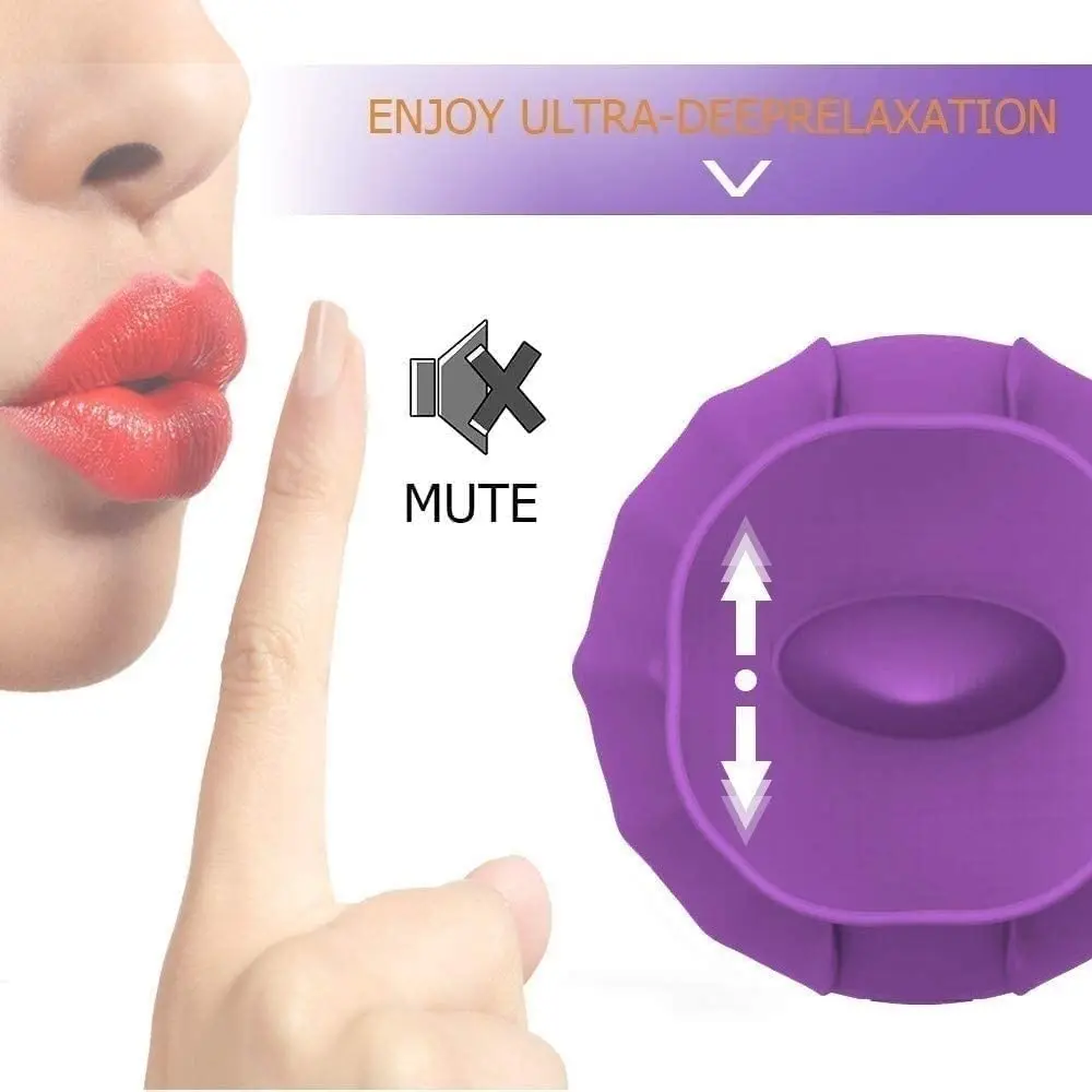 New Roses Small Toys for Woman Sex Pleasure Toy Sexual Adult Toy Lick, Washable Dual Head Waterproof Sex Tongue, Rechargeable C