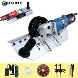 Tiling 45 Degree Angle Cutting Machine Tile Chamfering Machine Precision Dust-free Corner Cutting Grinder Stone Building Tool