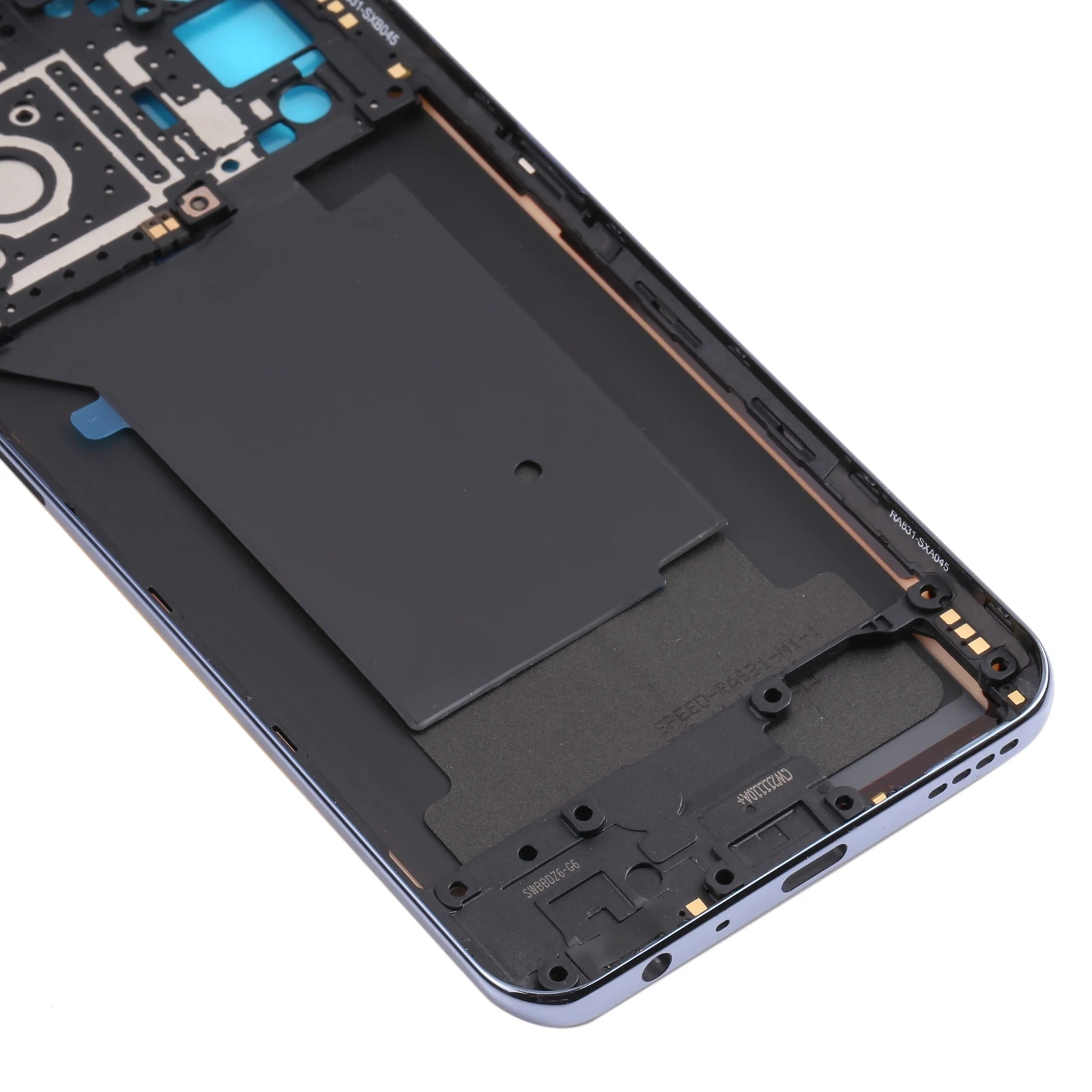 Middle Frame Bezel Plate + Battery Back Cover for OPPO Realme GT RMX2202 Phone Frame Replacement Spare Part