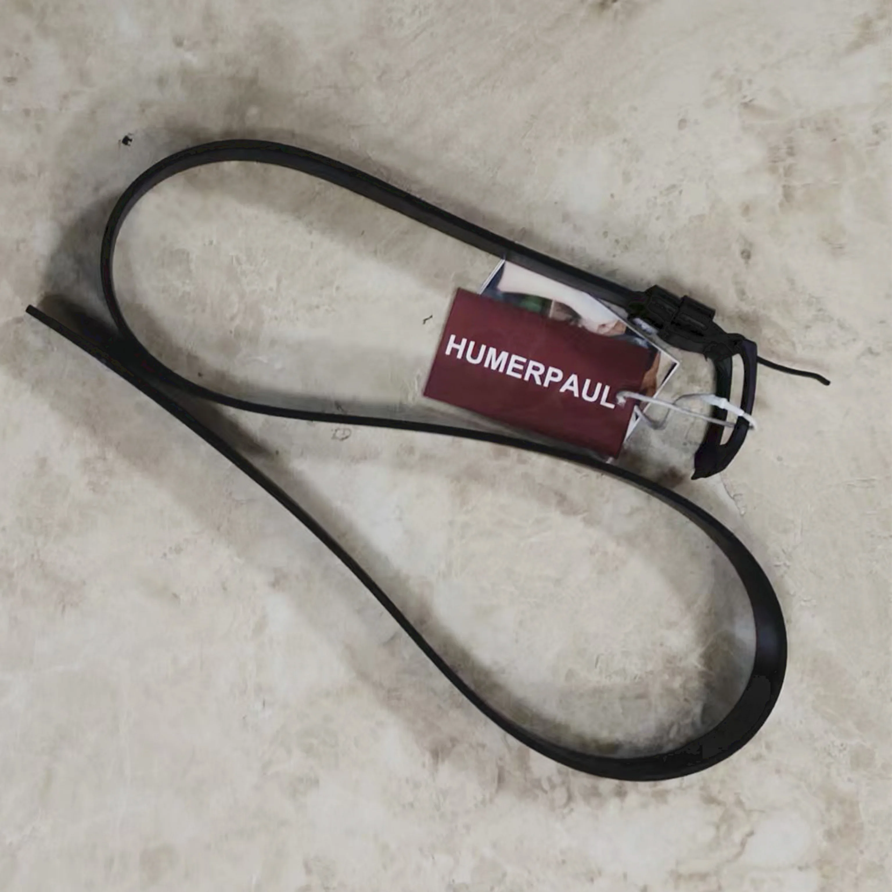 حزام جلدي فائق العدل من HUMERPAUL حصريًا للرجال، أداء متقدم وقابلية للحمل، وعرض خاص مريح ﻿