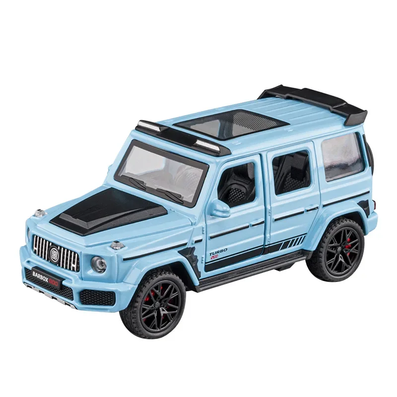 1:36 Mercedes Benz BRABUS G800 High Simulation Diecast Metal Alloy Model car Sound Light Pull Back Collection Kids Toy Gift