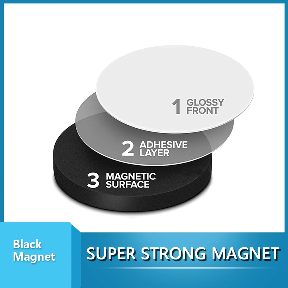 50-300PCS Black Round Strong Magnets Dia 8mm 10mm 12mm Ferrite Ordinary Magnet Y30 Black Disc Fridge Magnets