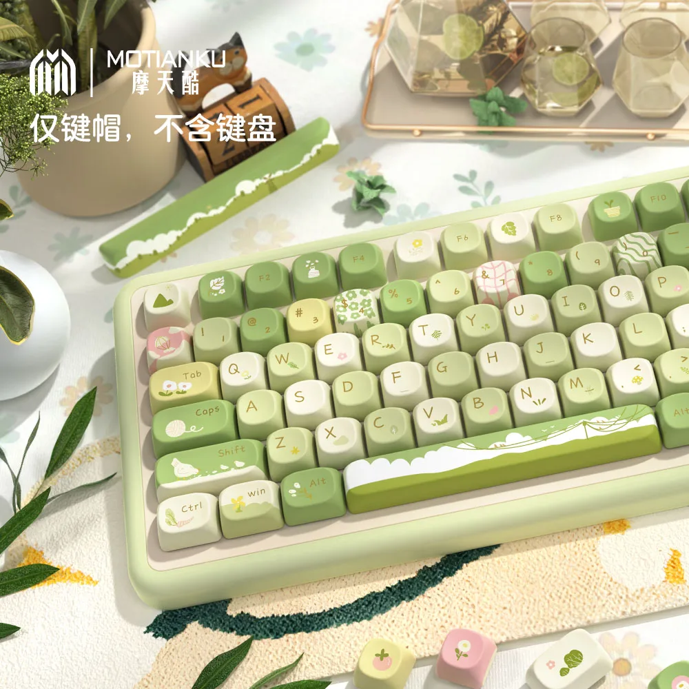 Keycap MCA hoogte, schattig meisje persoonlijkheid creatieve toetsenbordkap