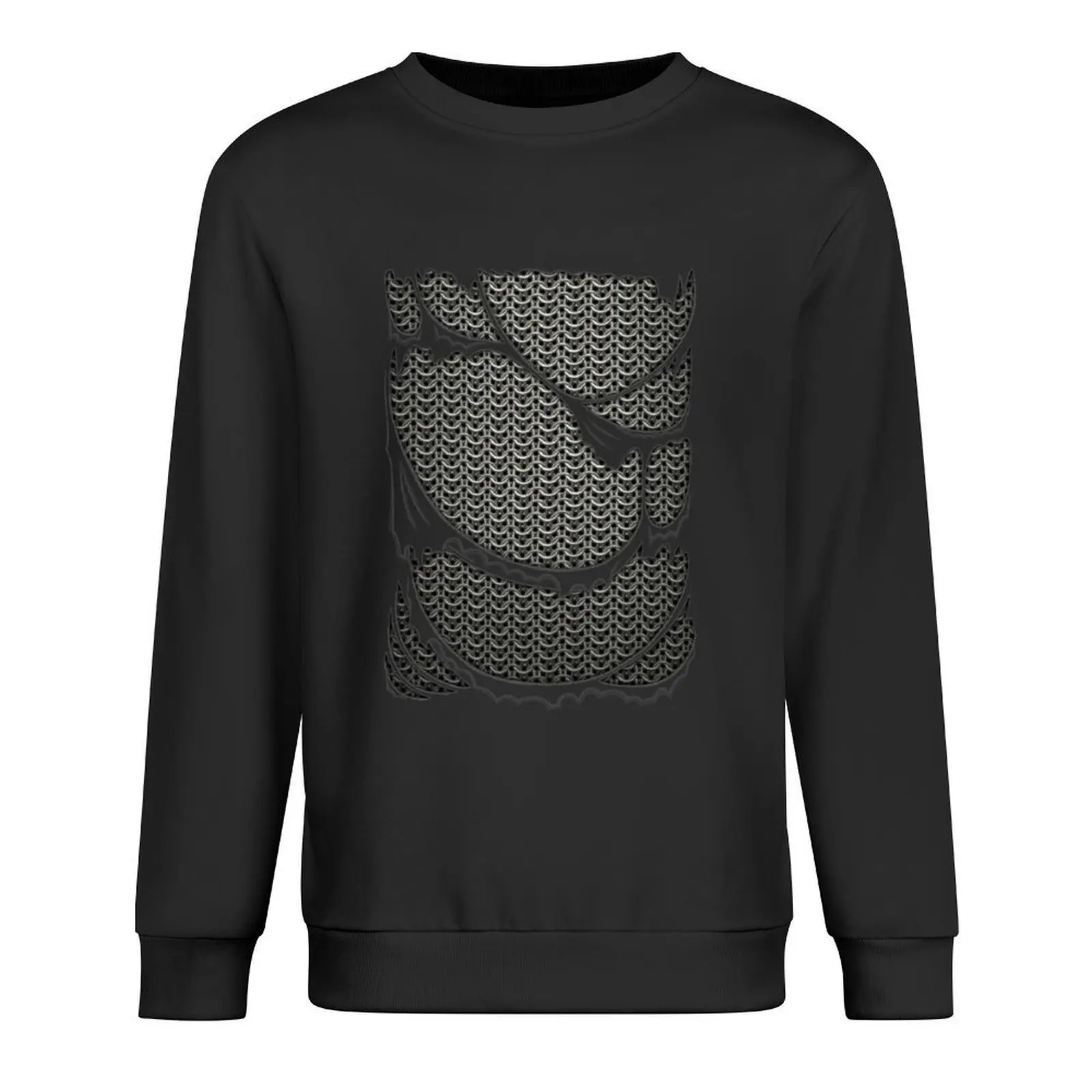 

Chainmail armor brand new Pullover korean style clothes korean clothes japanese style mens clothing sweatshirt
