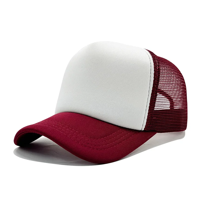 Personalisierte bedruckte Logo-Trucker-Mesh-Mütze für Herren und Damen, Sport- und Freizeit-Outdoor-Sonnenschutzkappe, Baseballkappe – Detail 12