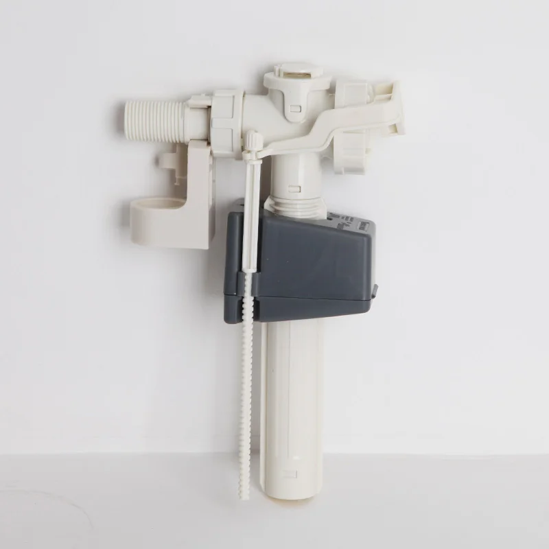 Hidden Side Entry Toilet Fill Valve, Mute Horizontal Water Inlet Valve Replacement Accessory, 3/4 Inch Thread for Toilet Tank