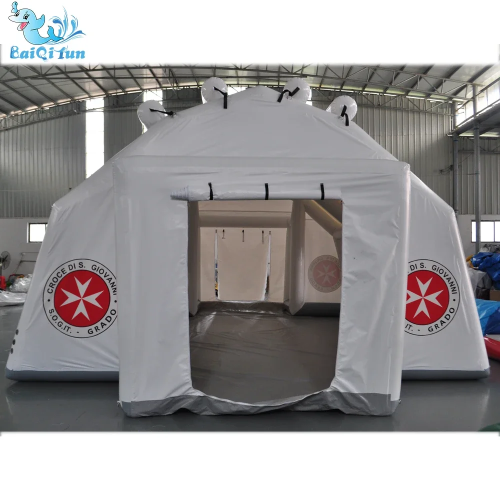 Hecho en China, tienda de campaña de emergencia de alta calidad, tienda de rescate, tienda de campaña inflable para hospitalar, tiendas médicas a la venta
